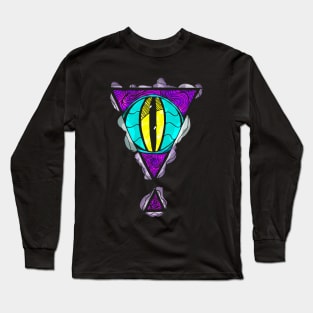 Alien Eye - Cthulhu inspired eye Long Sleeve T-Shirt